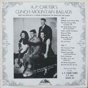 A.P. Carter's Clinch Mountain Ballads